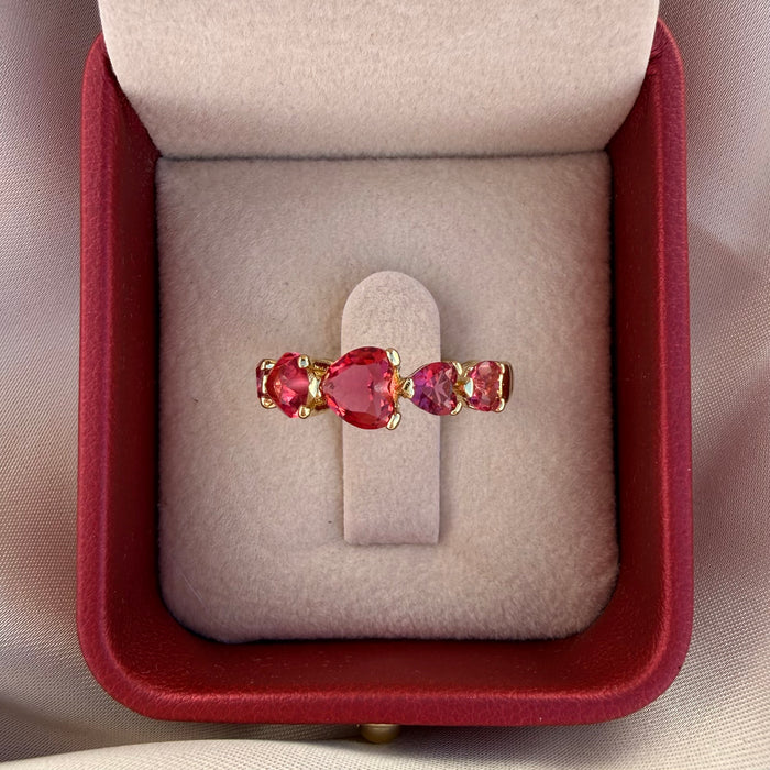 Anillo Amor rubí