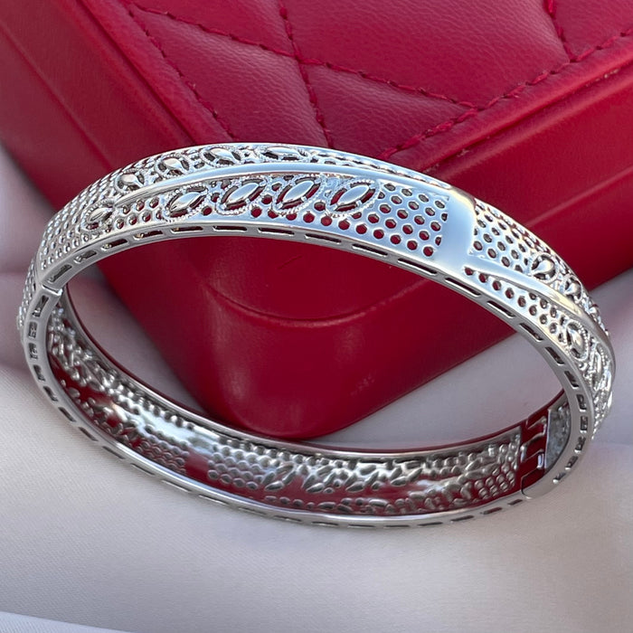 Brazalete Saudí Oro blanco