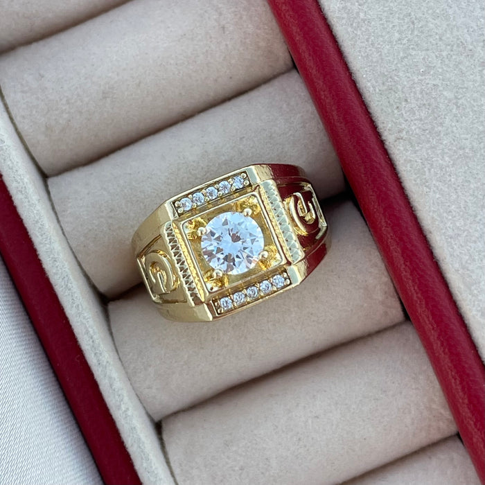 Anillo Sello Mónaco
