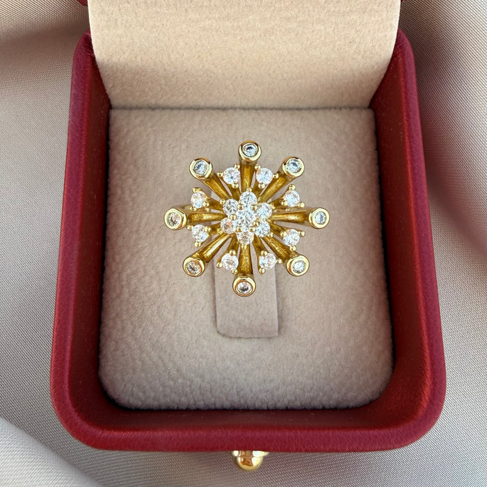 Anillo Copo de nieve