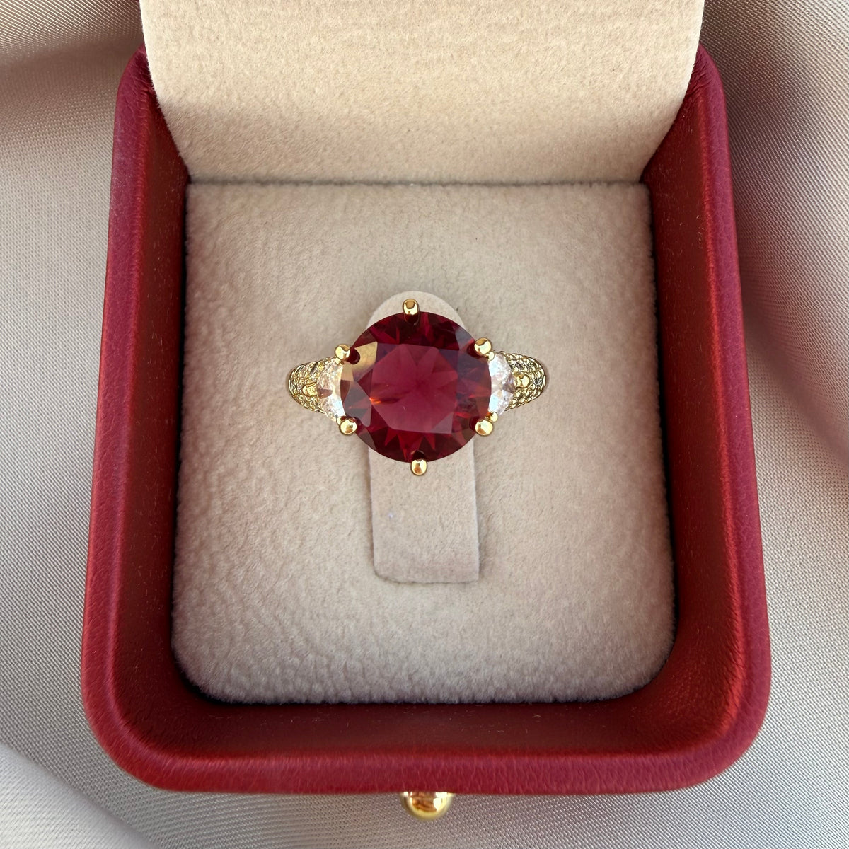 Anillo Diamant rubí