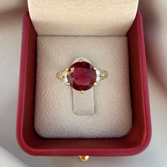 Anillo Diamant rubí