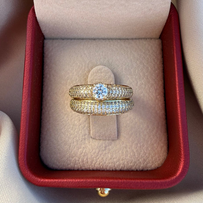 Anillo doble Nupcial