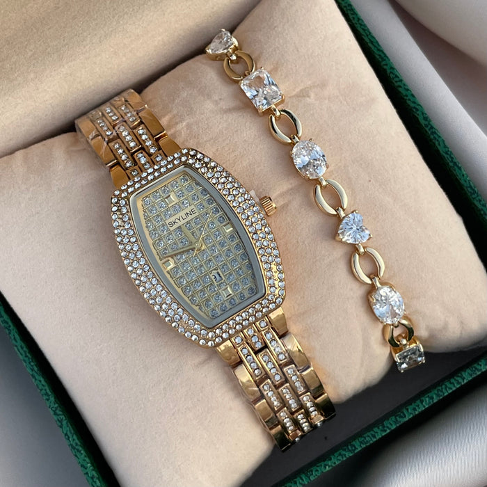 Reloj Carti brillo