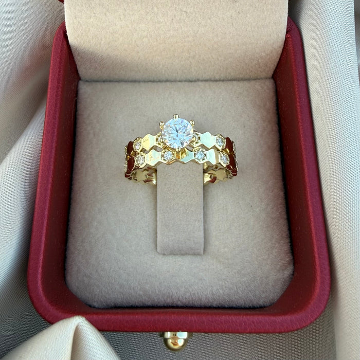 Anillo doble Amani