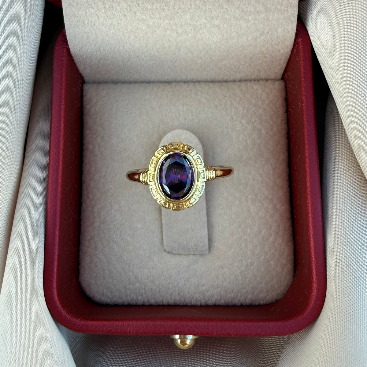 Anillo Vesa lila