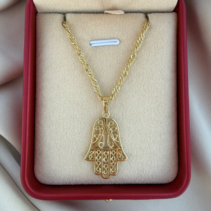 Collar Mano de Fátima