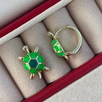 Pendientes Tortuga