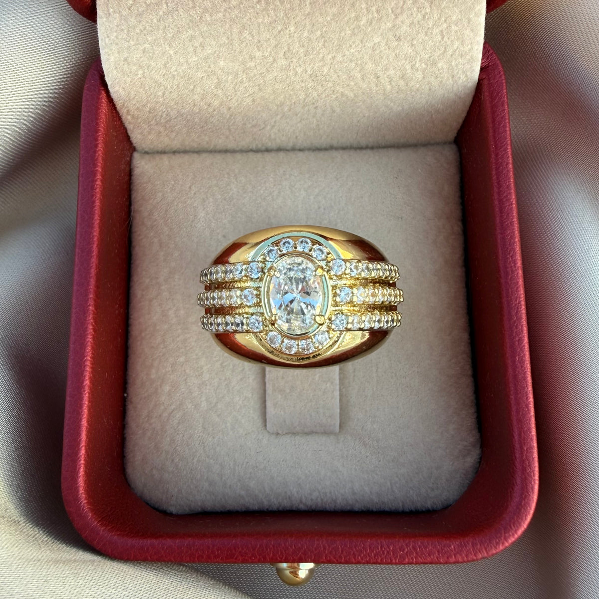 Anillo Sello Oval