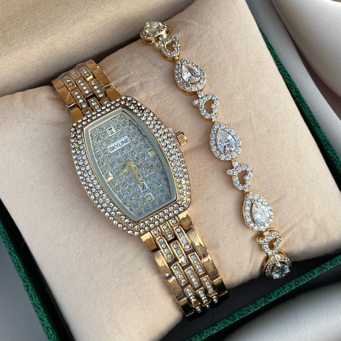 Reloj Carti brillo