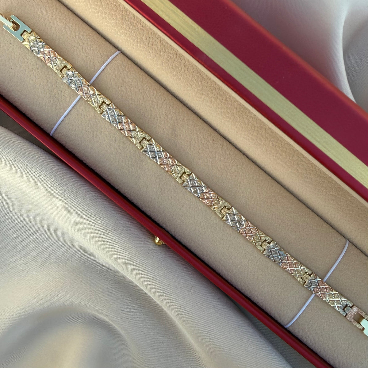 Pulsera Armonía tricolor