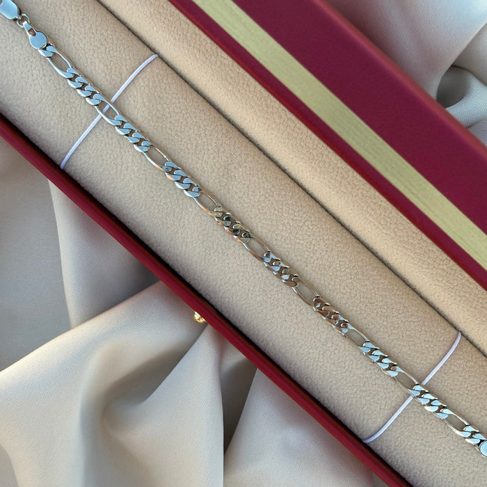 Pulsera Fígaro fina