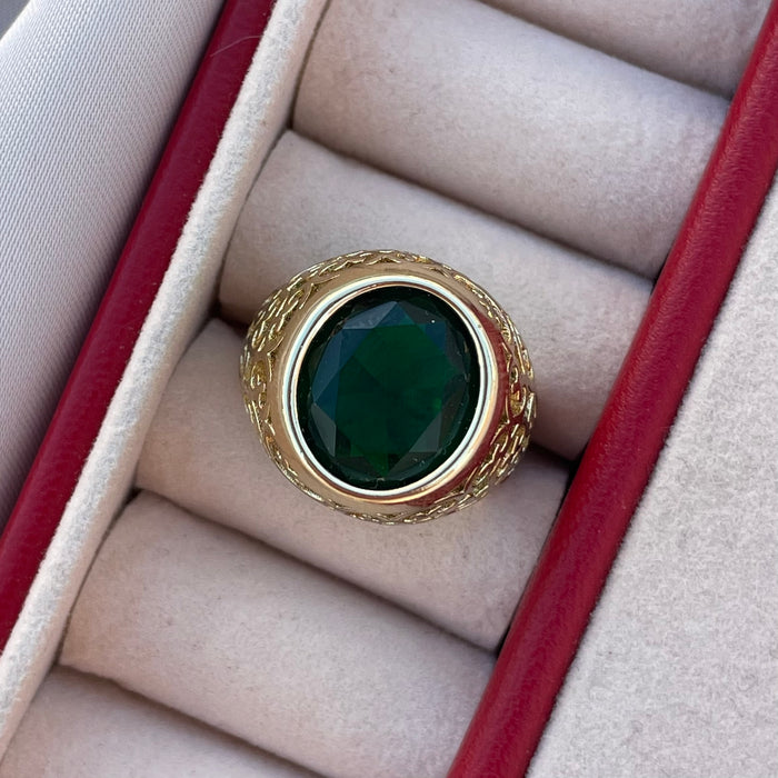 Anillo Melier esmeralda