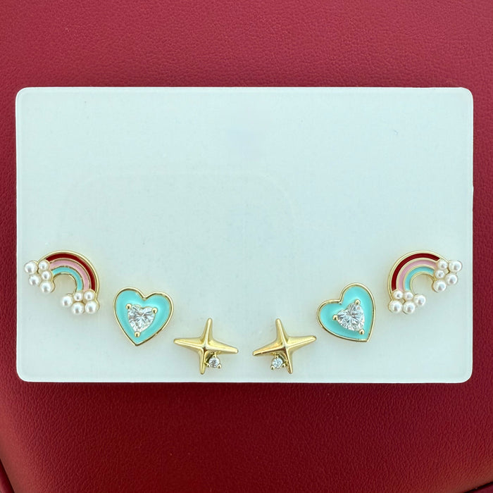 Piercings Arcoíris celeste