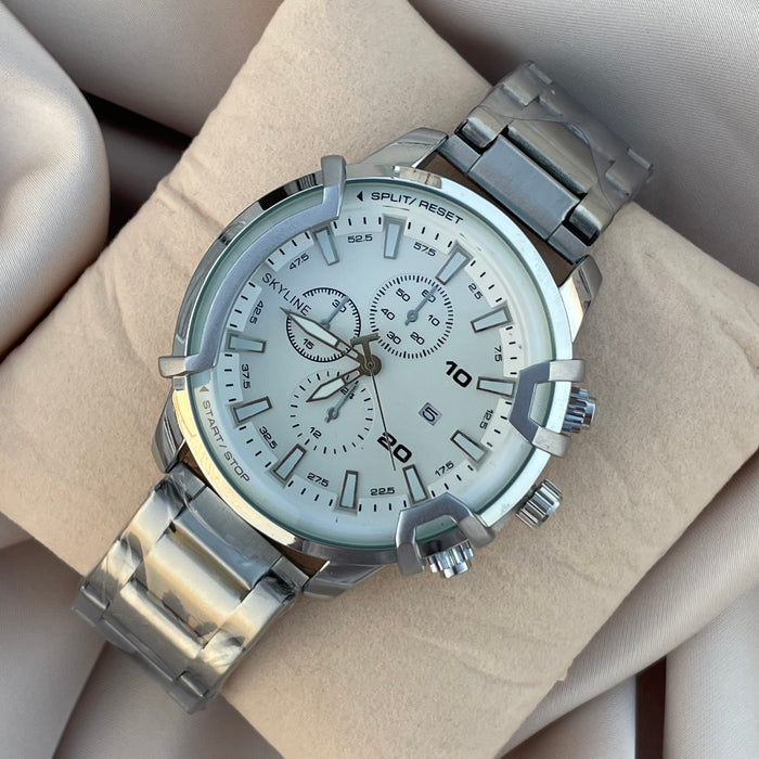 Reloj Deportivo plata