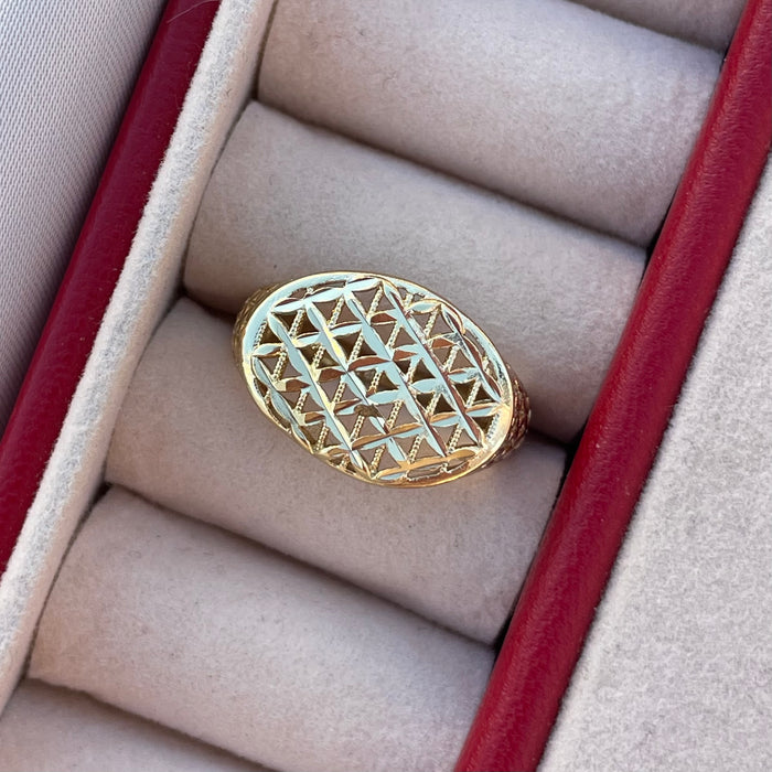 Anillo Beldi óvalo