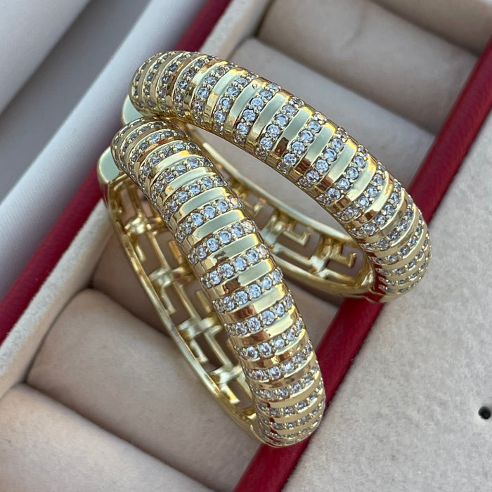 Argollas grandes Zircon
