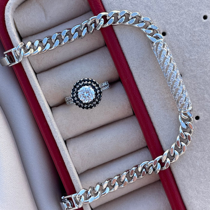Pack pulsera más anillo Esclava Brilliant