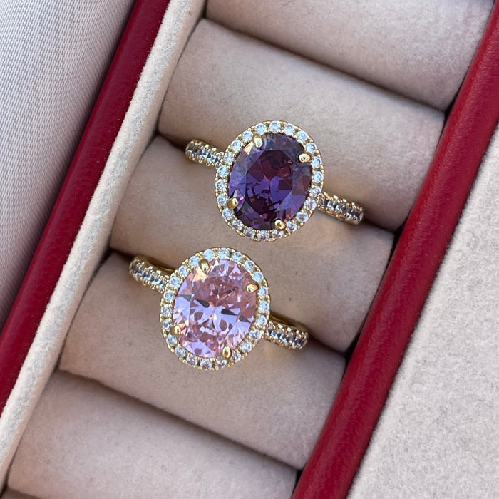 Anillo Brilliant de colores
