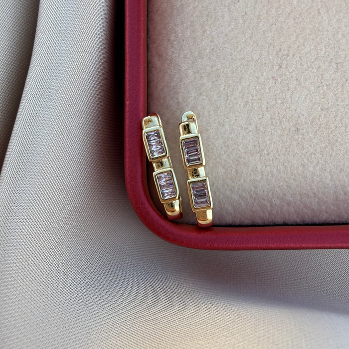 Pendientes Fine rosa