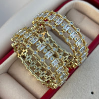 Argollas grandes Cristalline