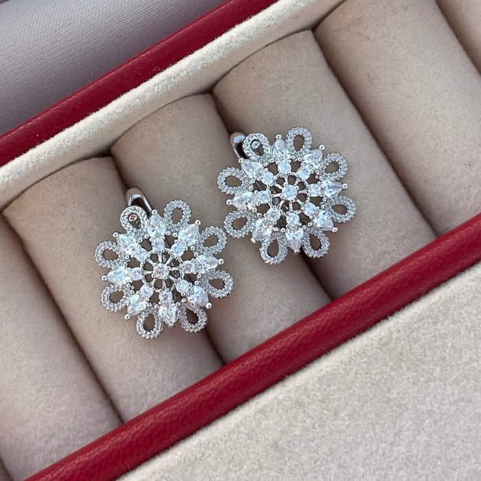 Pendientes Flor